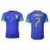 Cheap Brazil Lucas Paqueta #7 Away Football Shirt World Cup 2022 Short Sleeve